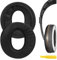 Geekria QuickFit Protein Leather Replacement Ear Pads for Sennheiser HD560 HD560II HD250 HD540II Headphones Earpads, Headset Ear Cushion Repair Parts (Black)