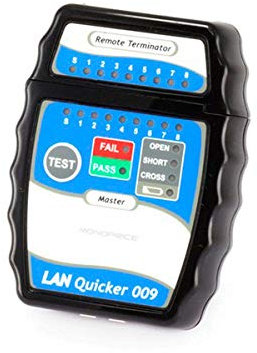 Monoprice Schnelle RJ-45 Netzwerk Kabel Tester (108130)