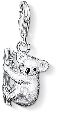 Thomas Sabo Damen Charm-Anhänger Koala Charm Club 925 Sterling Silber 0643-007-12