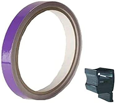 Puig 4542L violetter Felgenstreifen (6 Meter/Applikator)