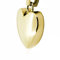 Magnet Kettenanhänger Gold Power Herz 24k hartvergoldet Hochglanz poliert gravierbar massiv Energetix 4you 5359 Gold inkl. Kette + Schmuckbeutel