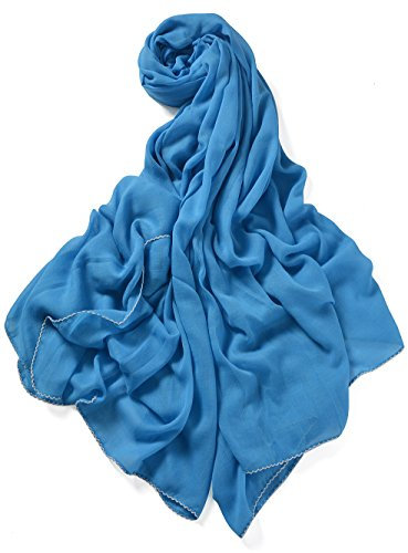 Miobo XXL Damen Stola Schal Unifarbe 220x 140 CM in verschiedenen Farbe aus Viskose 07