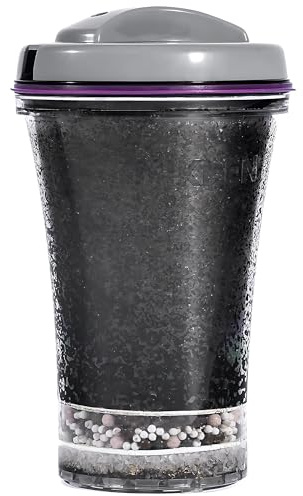 Nikken - PiMag Waterfall Filter Cartridge - Advanced Ionic Filtration, Copper Particles, Chlorine & Lead Reduction, pH Balance, Fresh Drinking Water