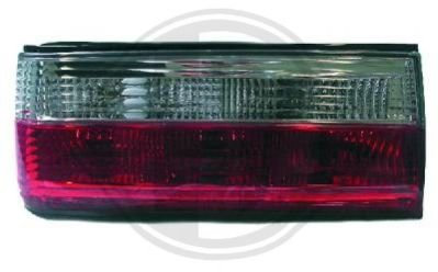 Rückleuchten SET E30, +cabrio 82-90, Klarglas (Rot-weiss)