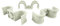 Spit – Staple Plastico P-Clip 20 x 20