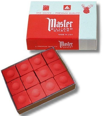 GamePoint Billardkreide Master, 12 Stück im Karton. Zubehör_190001a