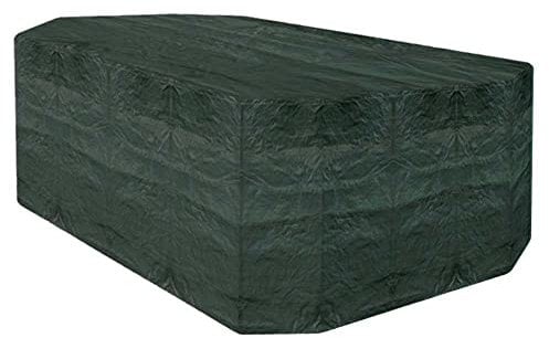 Garland Rectangular Furniture Set Cover for Six Seater Green Pack of 1