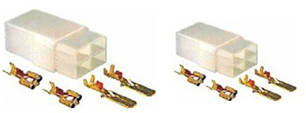 MICROELETTRONICA - Kit Blöcke faston männlich/weiblich 6-Pin 5 Stück