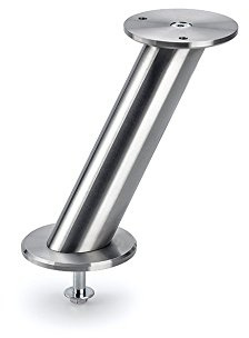 Naber Capitello 2. Konsole. Höhe: 210 mm, chrom poliert