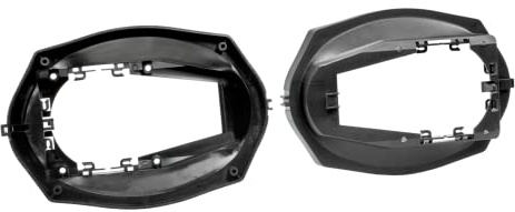 ACV 271023-04 LA-Aufnahme Lautsprecherringe für BMW 3er (E36) (160 x 240 mm, Heckablage)