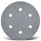 MENZER Platinum Disques abrasifs auto-agrippants, 225 mm, 6 trous, p. Ponceuses à plâtre, Corindon semi-supérieur (Lot de 25) G400
