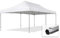 TOOLPORT ALU Pavillon Faltpavillon 4x8m ohne Seitenteile robust und wasserdicht Professional 50mm Partyzelt weiß