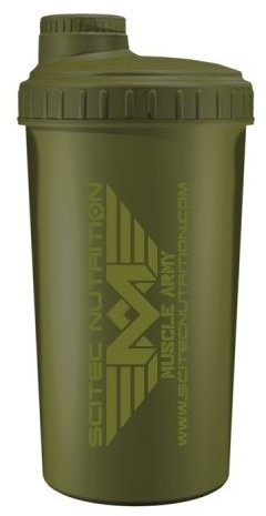 Shaker Muscle Army Green 700 ml