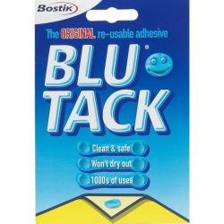 bostik ltd 801103 - Bostik Blu Tack Mastic Adhesive Handy Pack 60g PK12