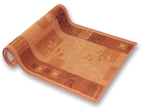 Teppichläufer Flur Läufer Brücke Teppich Agadir Akzent Terra Meterware rutschfest 67 cm breit 67 x 140 cm Sale in 44 Größen