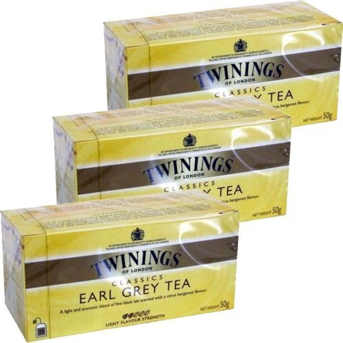 Twinings Teebeutel Earl Grey Tea 3 x 25 Btl.