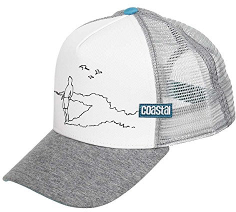 COASTAL - Rider (white) - High Fitted Trucker Cap