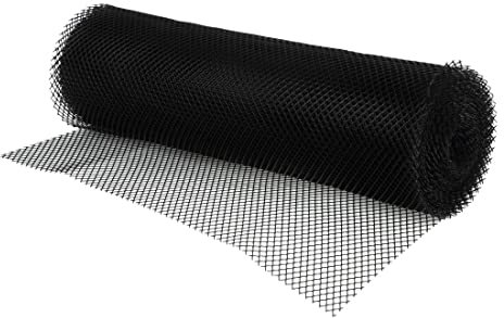 Stalwart Bar Shelf Liner Black 10 metres, Black, Size: 600(W) x 10(L)m, Anti-Microbial Liner for Gass Shelf, Speeds Up Drying Glasses, GH053
