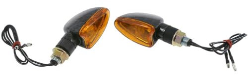 Blinker Paar Mini Motorrad, ARROW, Carbonlook, kurzer Arm, Quad, Roller