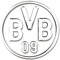 Borussia Dortmund Autoaufkleber/Aufkleber/Sticker Silber BVB 09 Plus gratis Aufkleber Forever Dortmund Wandbild - Kunstdruck Wohnzimmer