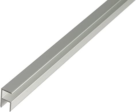 Alberts 030159 Eckprofil | selbstklemmend | Aluminium, silberfarbig eloxiert | 2000 x 8,9 x 20 mm