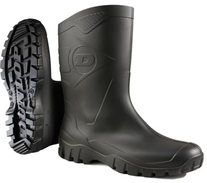 DUNLOP Protective Footwear, K500011, Dee Calf, Nere, Taglia 37 EU