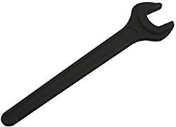 Laser 5805 Open Ended Spanner 17mm, Black,chrome