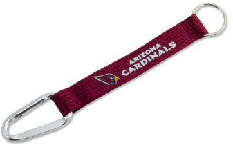 aminco NFL Arizona Cardinals Schlüsselband mit Karabiner, 5 Stück