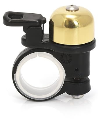 XLC Miniglocke DD-M02 Ø 23mm, Messing, messingfarben/schwarz