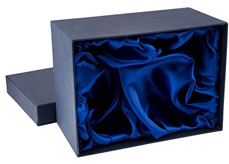 Personalised Gift Ideas Silk Lined Presentation Box for Double Whisky Glasses