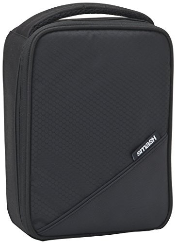 Smash Insulated Lunch Bag, Fabric, 8cm x 18cm x 25cm,Black