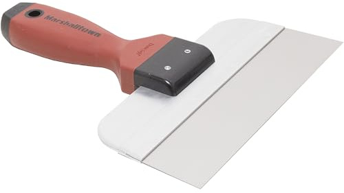 Marshalltown Schmaler Flächenspachtel, Durasoft Griff, Edelstahl, silber, 203x57 mm