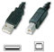 Câble USB 2.0 de 5m A-B pour imprimante / scanner QUALITE SUPERIEURE Blindé. Pour HP Lexmark Epson Canon IBM Brother .....Longueur 5M.