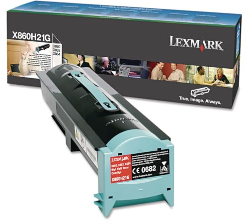 Lexmark X860H21G - Toner Cartridge Black HIGH Cap - X86x Tonerkassette (ca. 35.000 Seiten) (8)