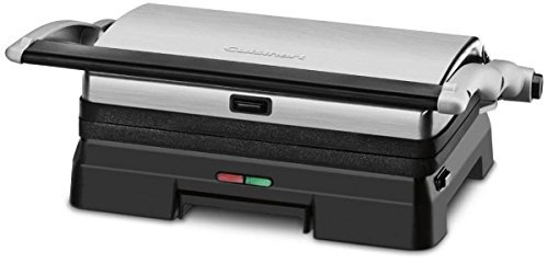 Cuisinart GR-11 Griddler 3-in-1 Grill e Panini, Argento