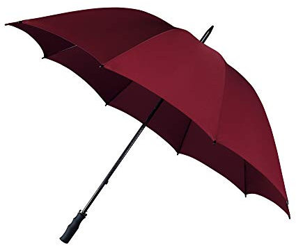 Impliva Falcone Regenschirm, 130 cm, Burgunderrot