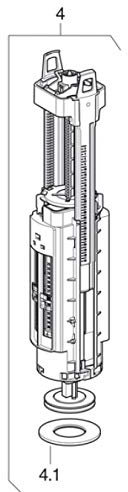 Geberit, 243.320.00.1, Spülventil, Typ 290, für Geberit-Ventil, 2-Mengen-Spülung, Ersatzteil