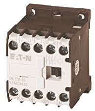Eaton DILEM Schütz 24V dc-Spule, 3-polig, 400V ac / 9 A 24V dc 4 kW 3 Schließer Motorsteuerung, Widerstandsbelastung