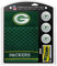 Team Golf NFL Green Bay Packers Geschenkset: Besticktes Golf-Handtuch, 3 Golfbälle und 14 Golf-Tees, 7,5 cm Regulation, dreifach gefaltetes Handtuch 40,6 x 55,9 cm, 100% Baumwolle