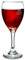 Teardrop Tear Wine Glasses 8.5oz Lined and CE Stamped at 175ml - Set of 4 - LCE Glassware