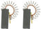 Paxanpax Spazzole in carbone laminate per motori Bosch compatibili con montaggio multimodello, 12,3 x 4,8 x 36 mm, 12-BS-03