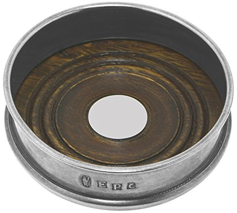 English Pewter Company Vintage Wine Bottle Coaster [VG018]