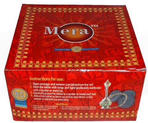 Original Mera Coals - 8 Rolls (80 Discs)