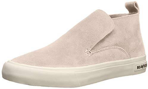 Seavees Women's Huntington Middie Sneaker, Oyster, 4 UK