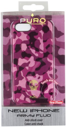 Puro 005413 Back Case - Army - Apple iPhone 5/5S/5SE - Camouflage Pink