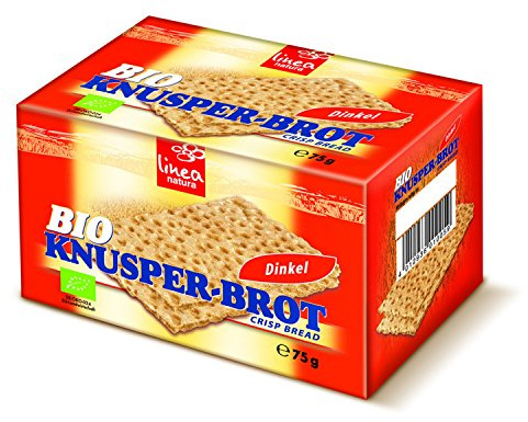 Bio Dinkel Knusperbrot, knusperleichtes Knäcke, Crisp Bread
