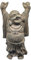 New Age Source The Vulcanic Stone Statue Standing Happy Buddha Each