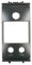 PERRY ELECTRIC 1PAFRM030IA - FRONT NERO VIMAR IDEA