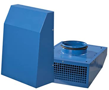 VENTS VCN 125mm Outdoor Industrial Radial Exhaust Fan, 390m³/h, Quiet Operation, Compatible with Desktop, Server, Projector, 125x62.5x12.5cm
