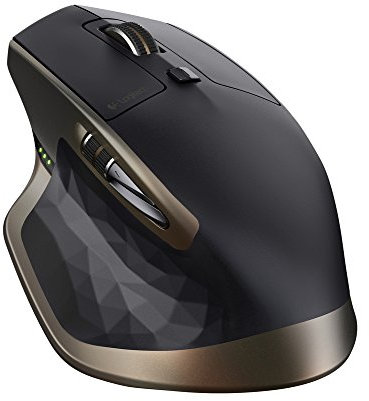 Logitech MX Master kabellose Maus für Windows/Mac mit Verbindungsmöglichkeiten (Bluetooth, Unifying)